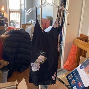 Black reformation sun dress.